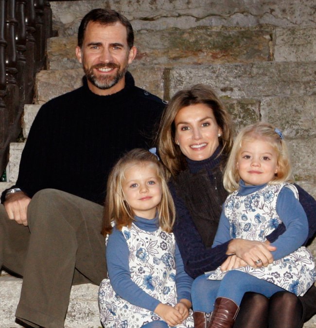 Princes Felipe et Letizia, Infantes Leonor et Sofia - Photo Casa de Su Majestad el Rey